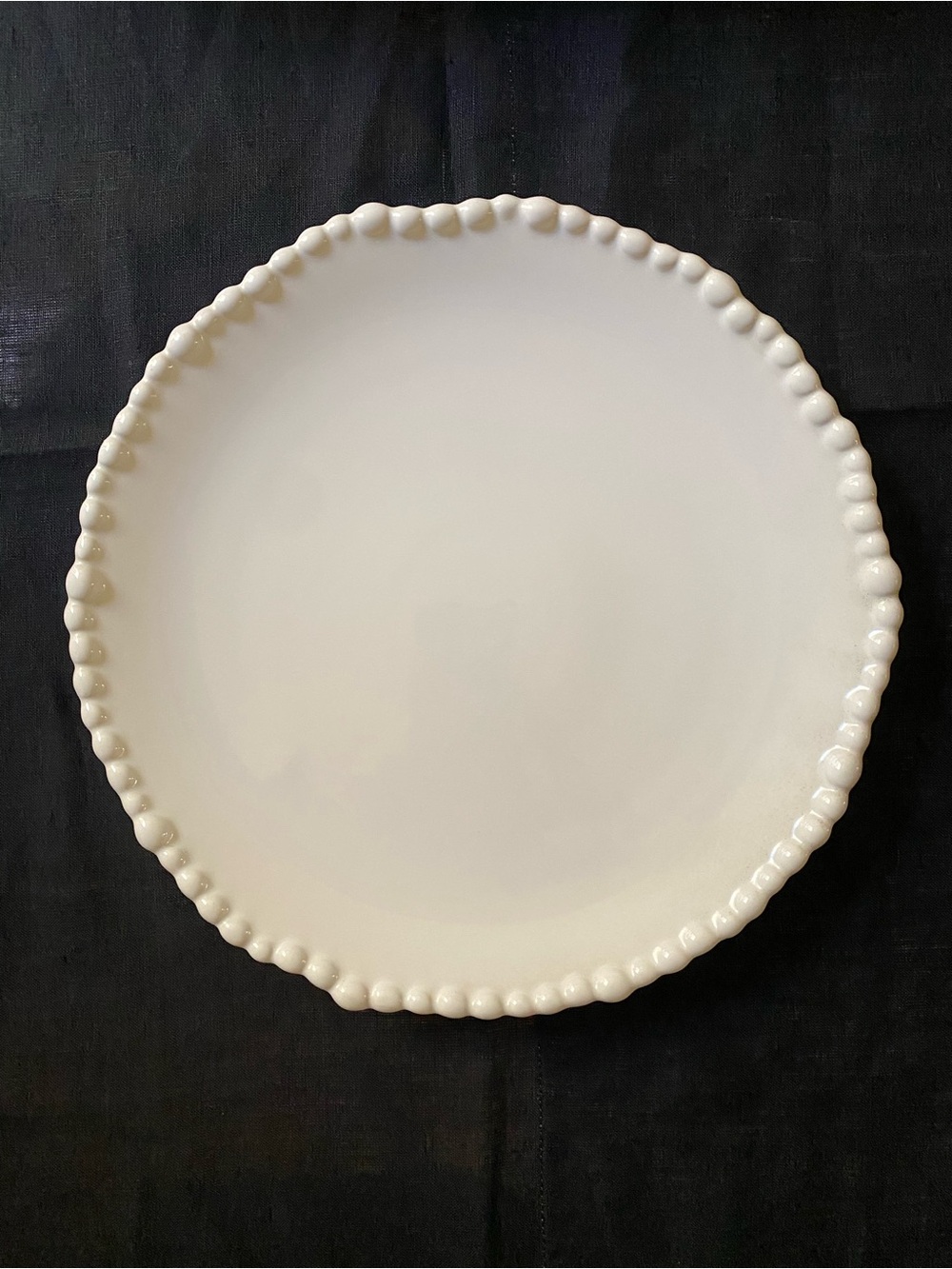 H&M Home beaded edge serving plate New
